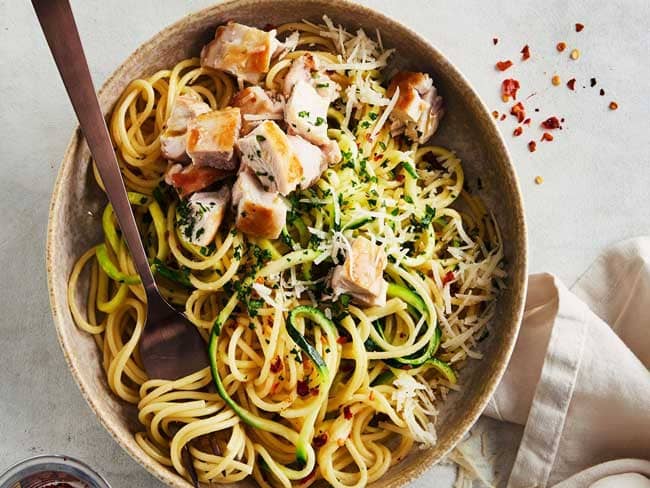 Chicken Butter Garlic Noodle