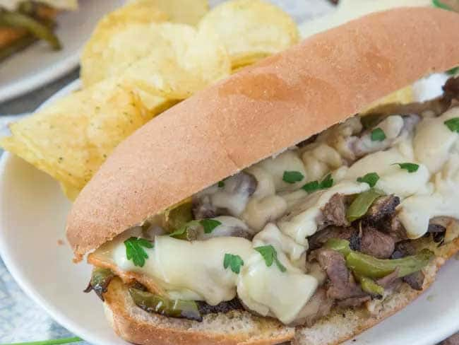 Philly Cheesesteak Sandwich